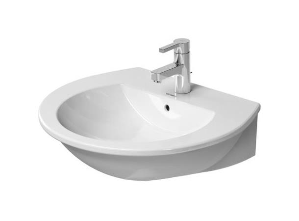 Duravit Darling New Vegghengt Servant - 3 kranhull - 47x35cm - WonderGliss