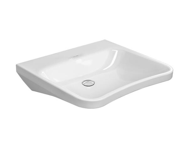 Duravit DuraStyle Vital Sykehusmodell - Uten kranhull - 65x57cm - Hvit -