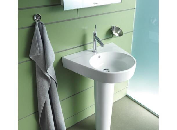 Duravit Starck 2 Vegghengt Servant Slipt - 3 kranhull - 60x50cm - Hvit -