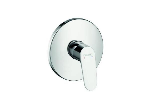 Hansgrohe Focus Highflow Innbygging dusjbatteri - Krom -