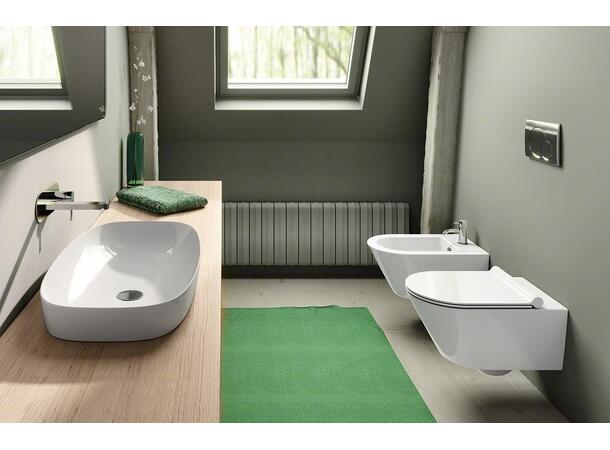 Nedfelt servant Catalano Green Lux 60x38 cm- Hvit - Cataglaze