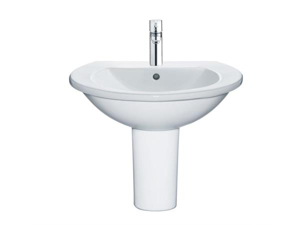 Duravit Darling New Vegghengt Servant - 1 kranhull - 55x48cm - WonderGliss