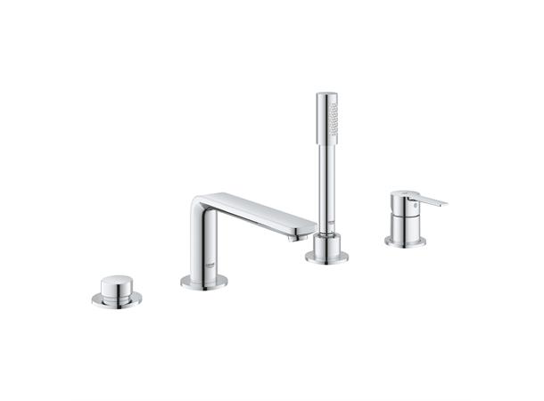 Grohe Kar-/dusjbatteri Lineare 4-hulls - Krom -