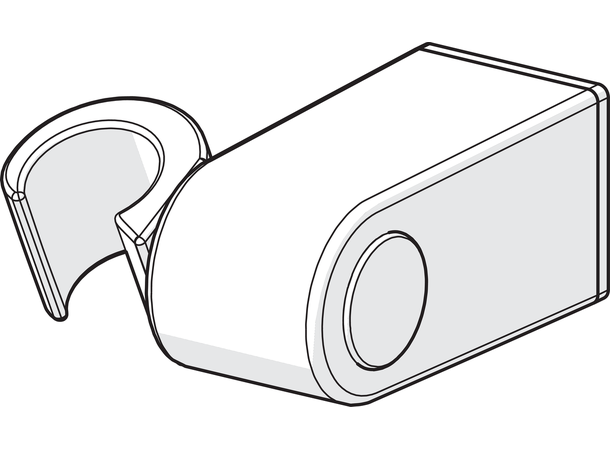 Oras Hånddusjholder - Hvit -