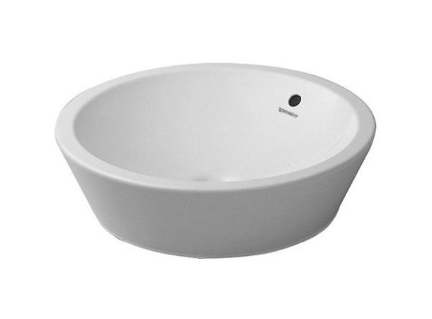 Toppmontert Servant Duravit Starck 1 53 cm - hvit