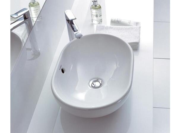 Toppmontert servant Duravit Foster 49.5x35 cm - Hvit - WonderGliss