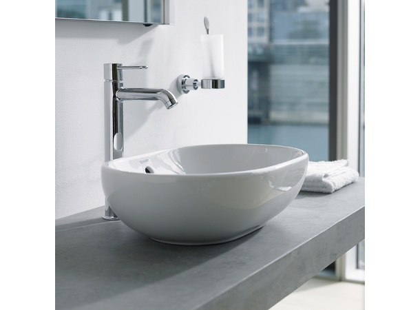 Toppmontert servant Duravit Foster 49.5x35 cm - Hvit - WonderGliss