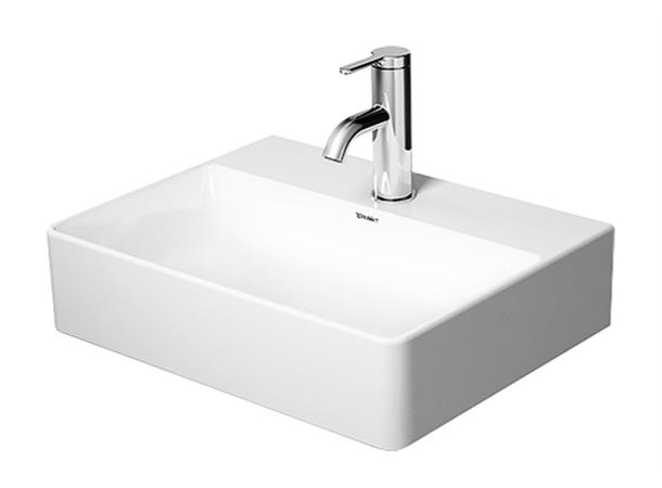 Vegghengt servant Duravit DuraSquare 45x35 cm - Hvit - Slipt