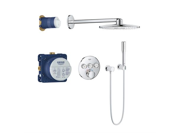 Dusjpakke Grohe Grohtherm SmartControl Med termostat krom