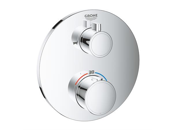 Grohe Grohtherm termostatbatteri Til innbygging - Krom -