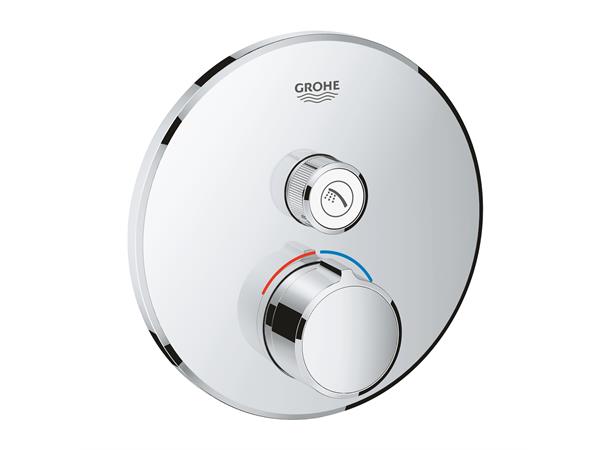 Grohe SmartControl Innbygging dusjbatteri - Krom -