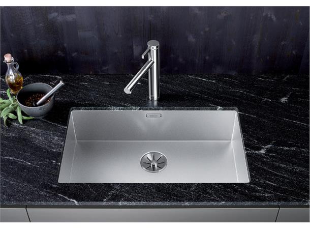 Kjøkkenvask Blanco Zerox 700-U Rustfrittstål - 74x44cm - Durinox stål