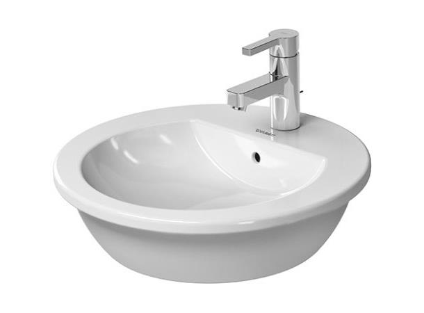 Toppmontert Servant Duravit Darling New 47 cm - hvit