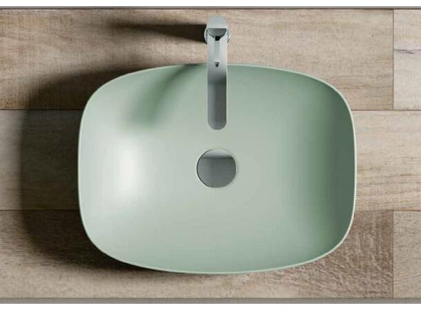 Toppmontert servant Catalano Green Lux 60x40 cm - Grønn matt - Cataglaze