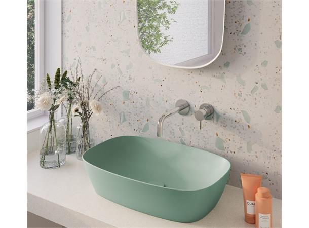 Toppmontert servant Catalano Green Lux 60x40 cm - Grønn matt - Cataglaze