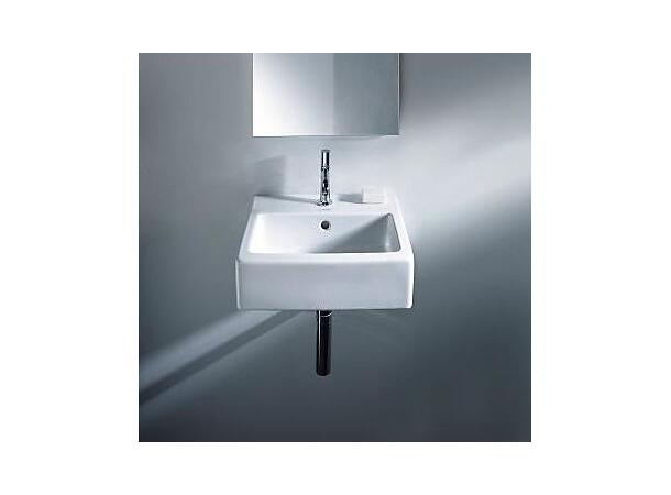 Toppmontert servant Duravit Vero 45x35 cm - Hvit - Slipt