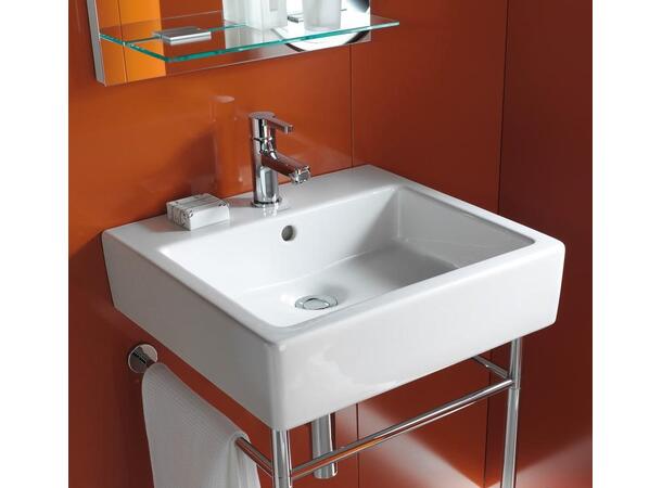 Toppmontert servant Duravit Vero 45x35 cm - Hvit - Slipt