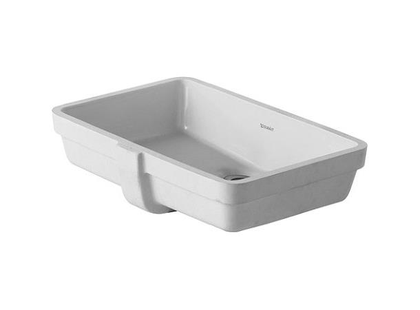 Underlimt Servant Duravit Vero WonderGliss - 48.5 x 31.5 cm - hvit