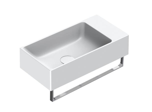 Vegghengt servant Catalano Verso 50x25 cm - Hvit matt - Cataglaze