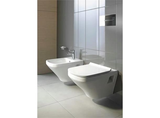 Vegghengt toalett Duravit DuraStyle 37x54cm - Rimless - WonderGliss - Hvit