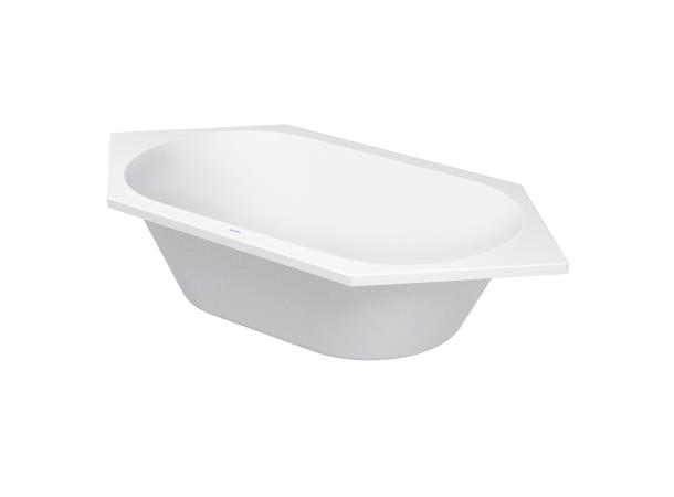 Badekar Duravit D-Code 6-kantet 190x90 cm hvit