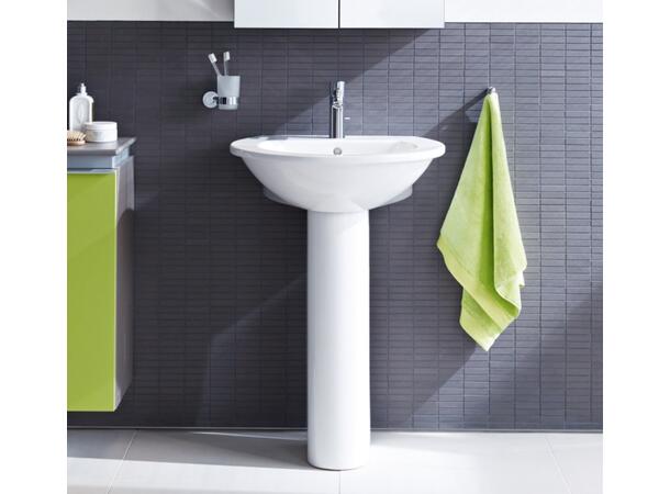 Duravit Darling New Vegghengt Servant - 1 kranhull - 60x52cm - Hvit -