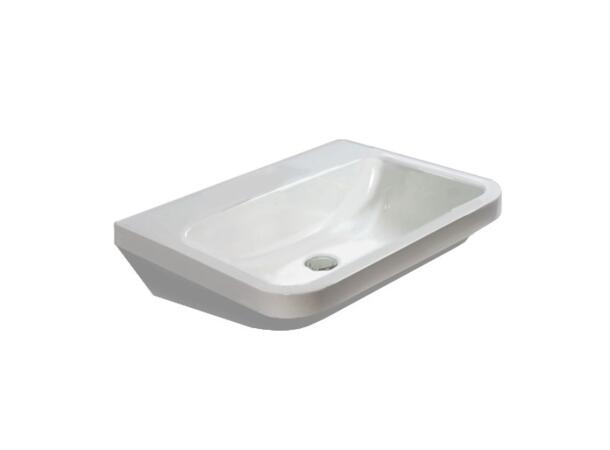 Duravit DuraStyle Sykehusmodell - Uten kranhull - 60x44cm - Hvit -