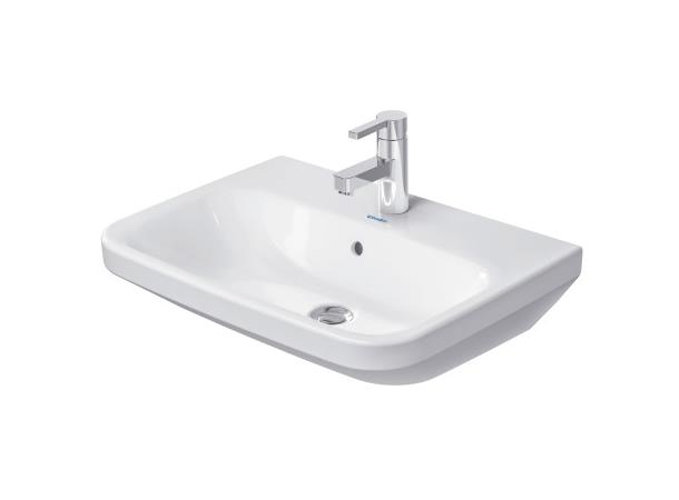 Duravit DuraStyle Sykehusmodell - Uten kranhull - 60x44cm - Hvit -