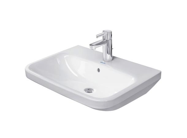 Duravit DuraStyle Vegghengt Servant -1 kranhull - 60x44cm - Hvit -