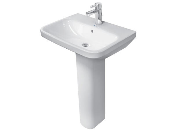 Duravit DuraStyle Vegghengt Servant -1 kranhull - 60x44cm - Hvit -