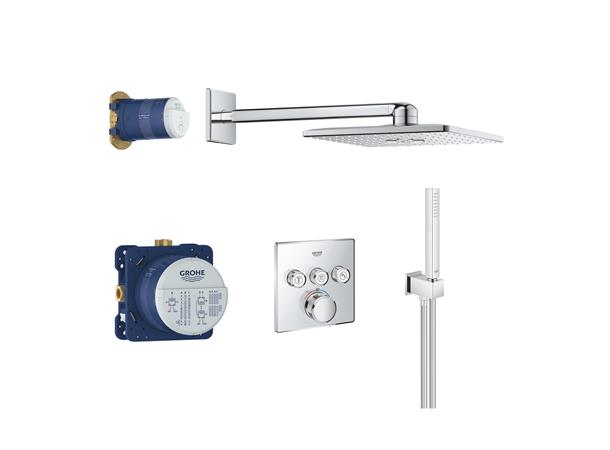 Dusjpakke Grohe Grohtherm SmartControl Med termostat krom