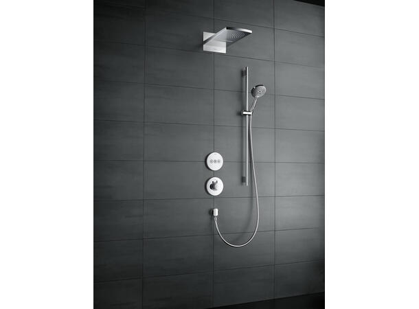 Hansgrohe ShowerSelect S med termostat Innbygging dusjbatter HightFlow - Krom -