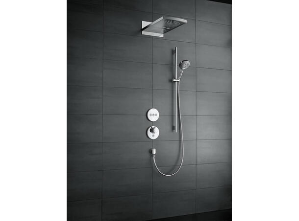 Hansgrohe ShowerSelect S med termostat Innbygging dusjbatter HightFlow - Krom -