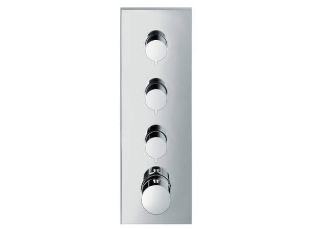 Termostatmodul Axor Starck Shower Collection Til innbygging 360/120 Krom