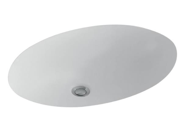 Underlimt servant V&B Evana CeramicPlus - 61.5 x 41.5 cm - hvit