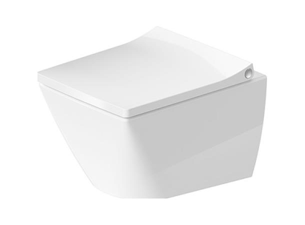 Vegghengt toalett Duravit Viu Compact 48x36.5cm - Kompakt - Rimless - Hvit -