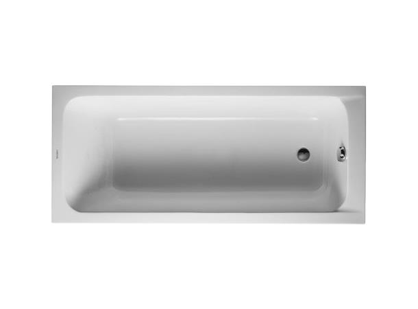 Badekar Duravit D-Code 170x75cm hvit