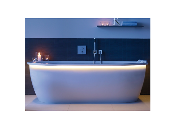 Badekar Duravit Darling New back-to-wall 190x90cm hvit