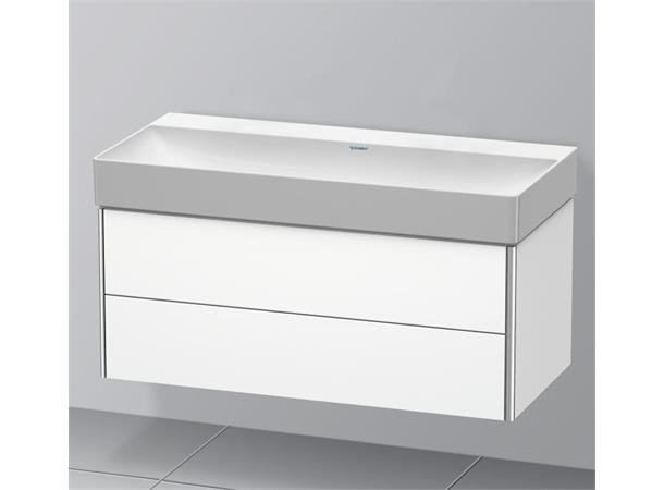 Møbelservant Duravit DuraSquare 100x47 cm - Hvit - WonderGliss