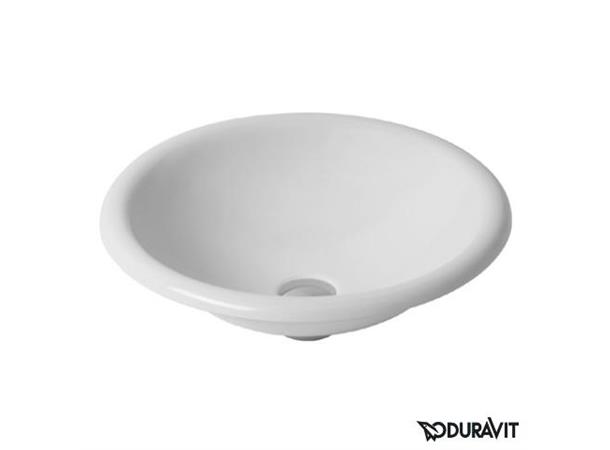 Duravit Architec Nedfelt servant - Uten kranhull - Ø 45cm - Hvit -