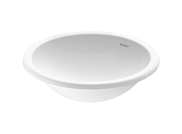 Duravit Architec Nedfelt servant - Uten kranhull - Ø 45cm - Hvit -