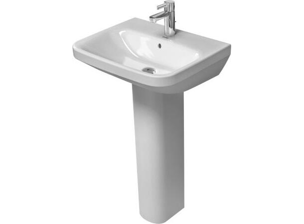 Duravit DuraStyle Vegghengt Servant - 1 kranhull - 55x44cm - Hvit -