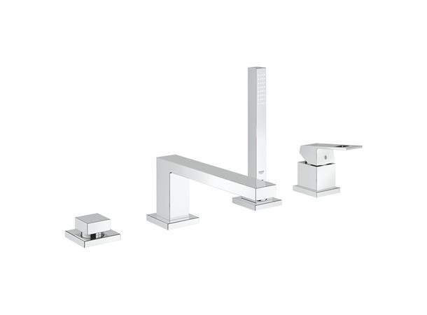 Grohe Kar-/dusjbatteri Eurocube 4-hulls - Krom -