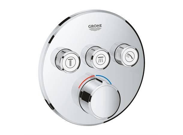 Grohe SmartControl Skjult mikser Til innbygging - Krom -