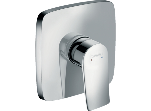 Hansgrohe Metris Innbygging dusjbatteri - Krom -