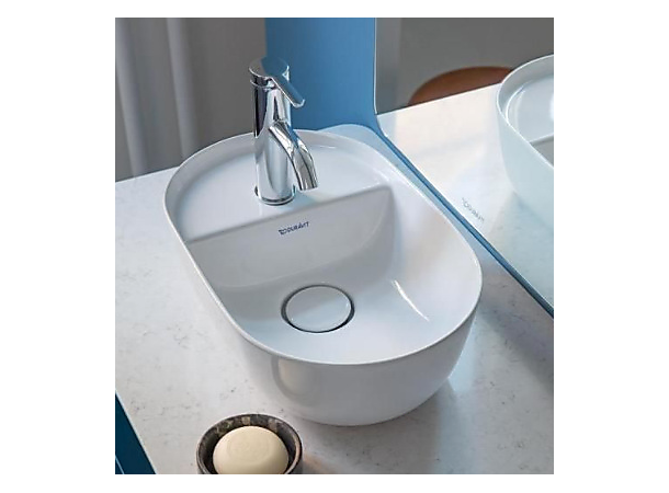 Toppmontert servant Duravit Luv 42x27 cm - Hvit