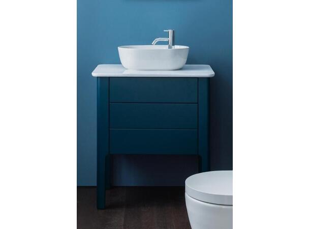 Toppmontert servant Duravit Luv 42x27 cm - Hvit