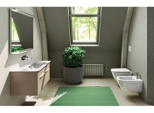 Vegghengt servant Catalano Green Up 80x52 cm - Hvit - Cataglaze