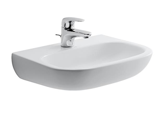 Vegghengt servant Duravit D-Code 45x34 cm - Hvit