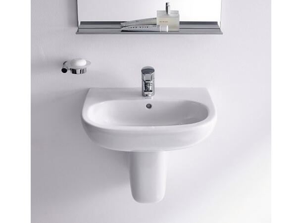 Vegghengt servant Duravit D-Code 45x34 cm - Hvit